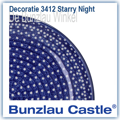 Bunzlau Starry Night (3412)