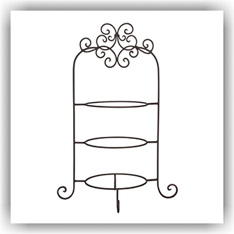 Bunzlau Etagere 3 laags (0079)