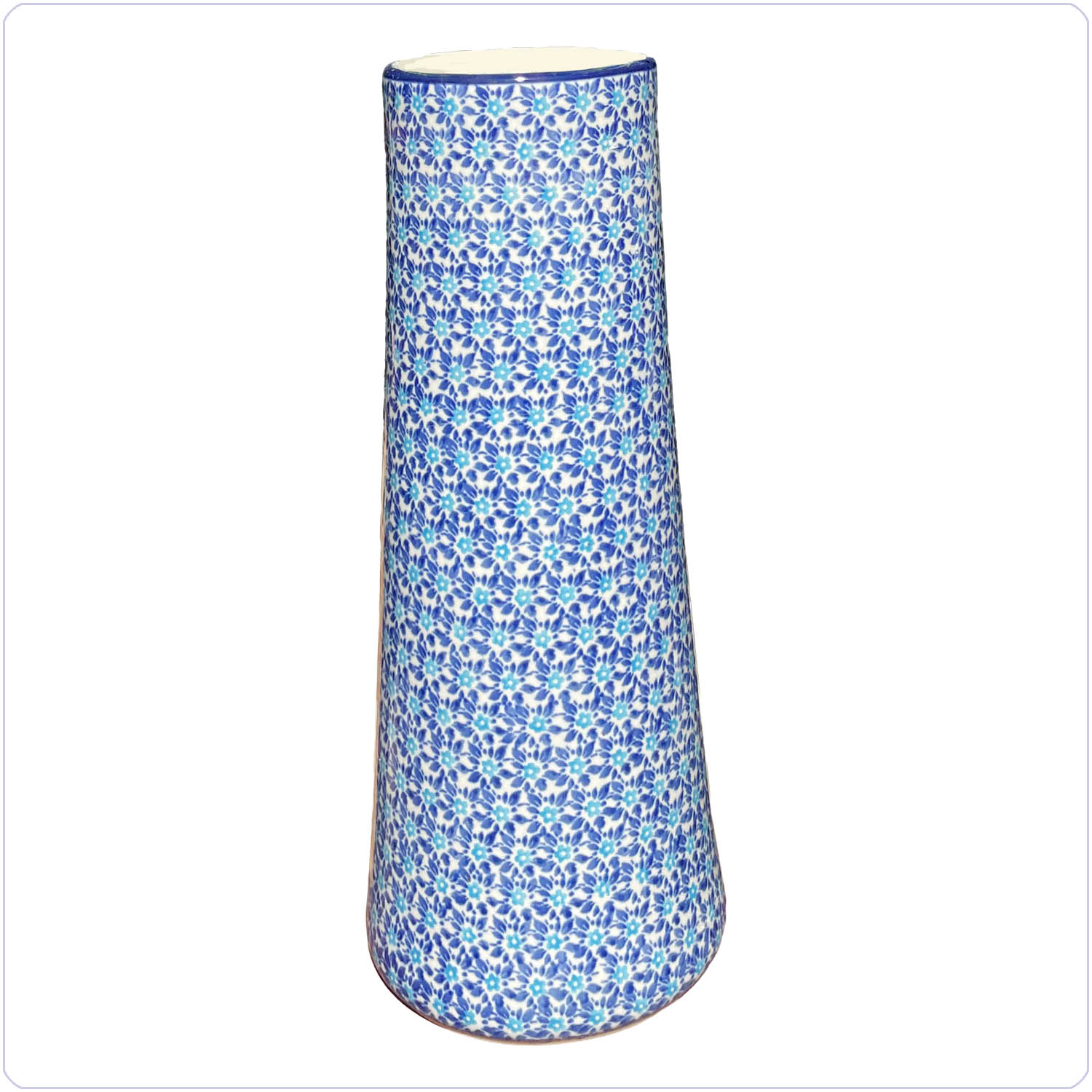 Bunzlau Lange slanke vaas (0194) -  (2394)