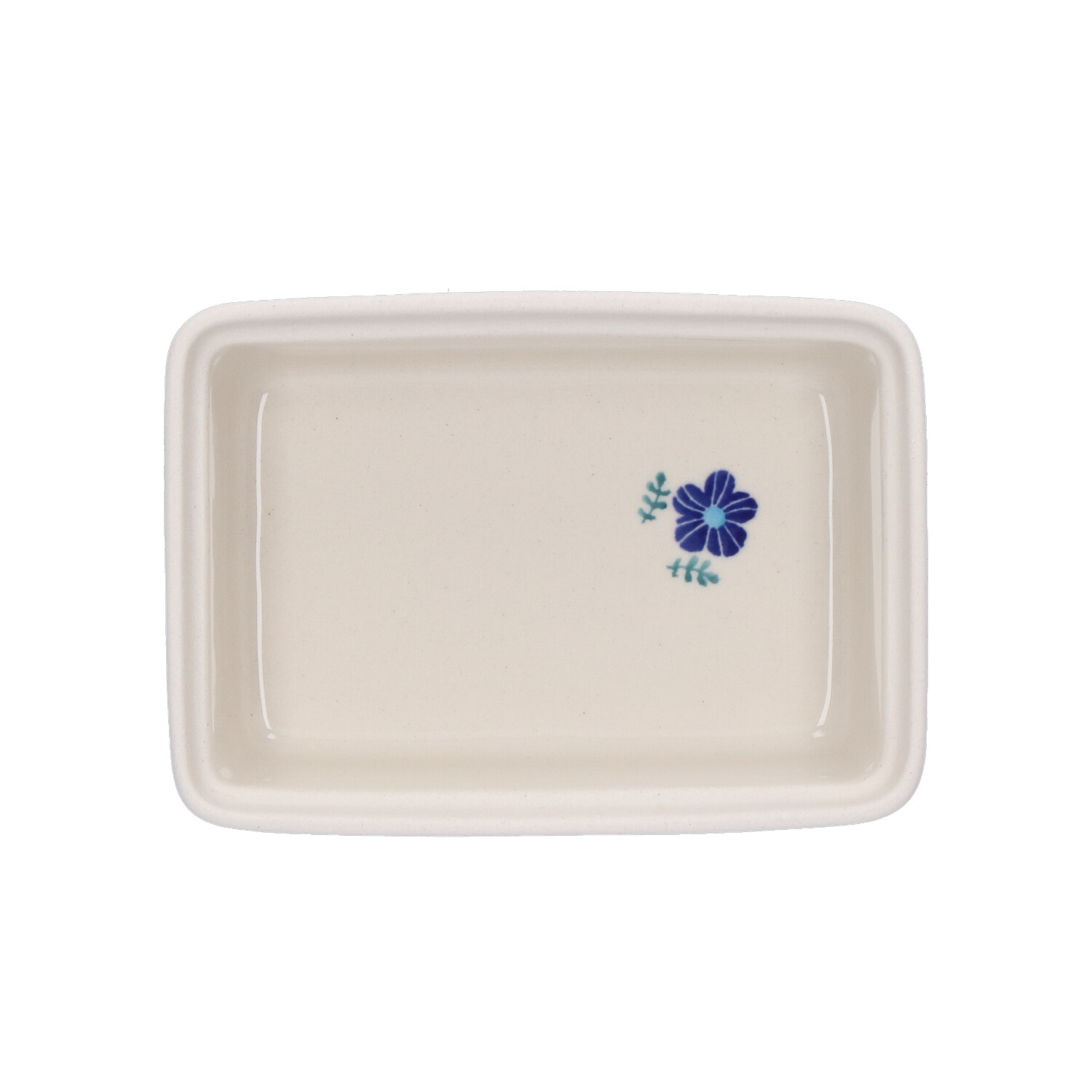 Bunzlau Botervloot Oblong (1010) - Floral Ballet (3397)