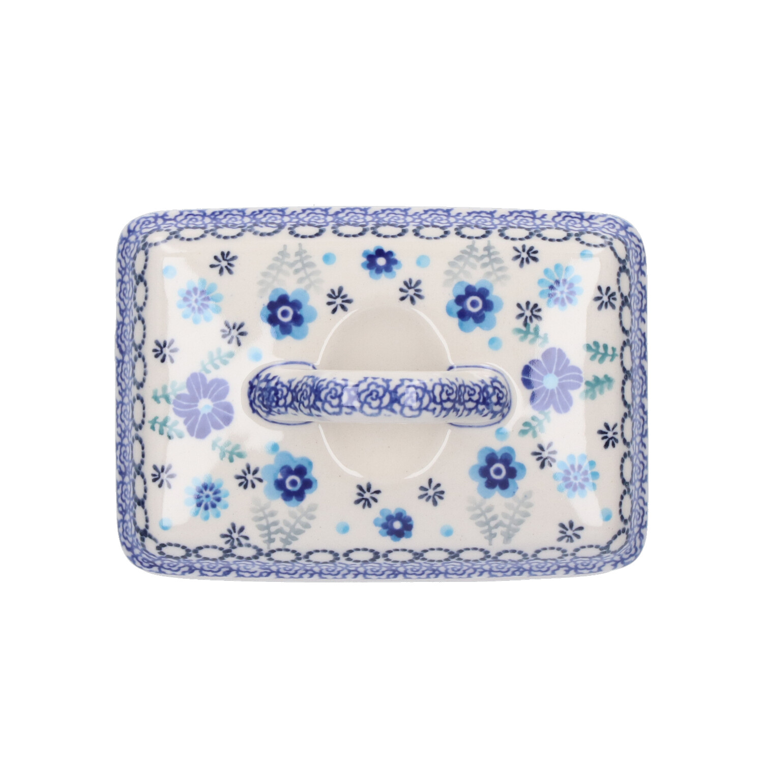 Bunzlau Botervloot Oblong (1010) - Floral Ballet (3397)