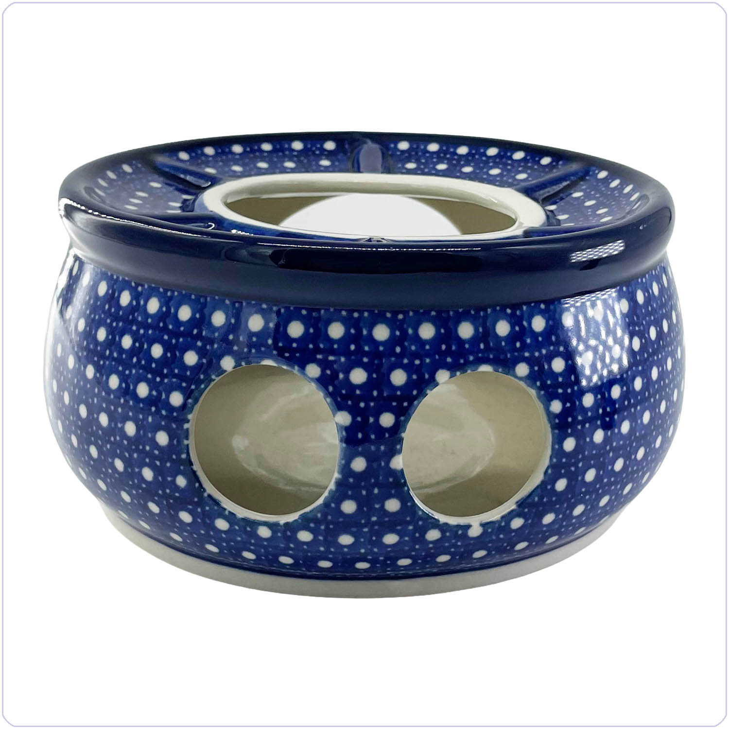 Bunzlau Theelicht/stoof Ø 15cm (101063) - Unikat (158)