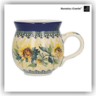 Bunzlau Bolle Mok 300ml (101070) - Unikat Sunflowers (5085)
