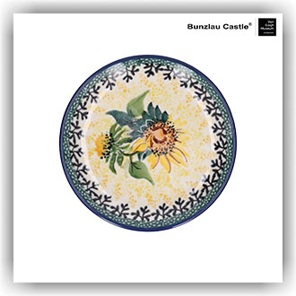 Bunzlau Theetipje Ø10cm (101262) - Unikat Sunflowers (5085)