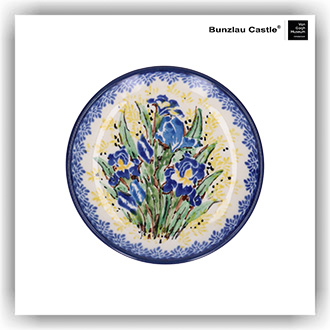 Bunzlau Theetipje Ø10cm (101262) - Unikat Irises (5099)