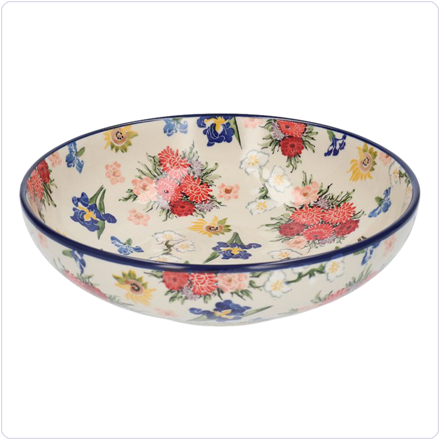 Bunzlau Schaal 1250ml Ø22,5 (102191) - Vincent's Flowers (5089)