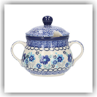 Bunzlau Suikerpot 200ml (1035) - Floral Ballet (3397)