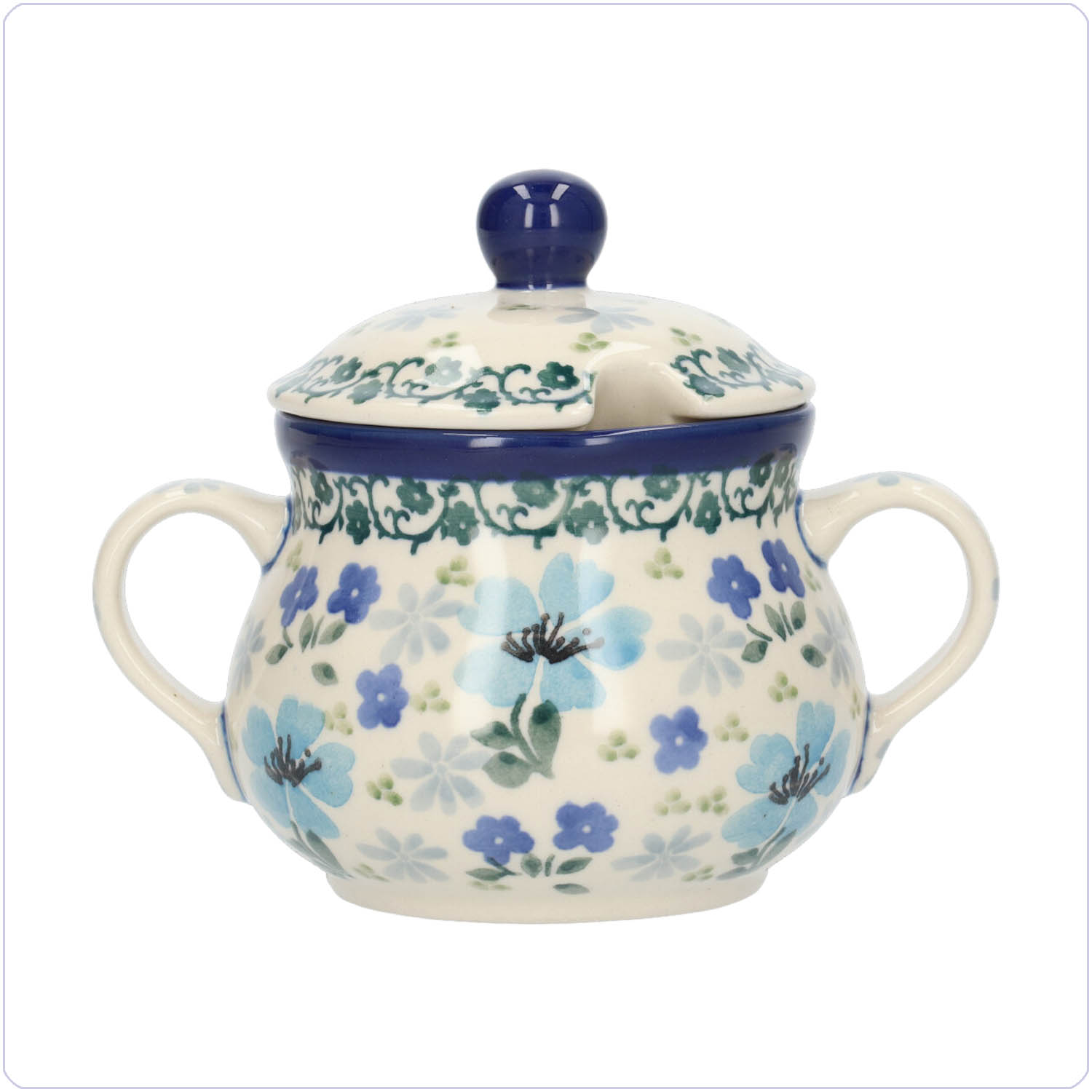 1035 Suikerpot 200ml Decor 3504 Hidden Garden (zelfde decor als setje)