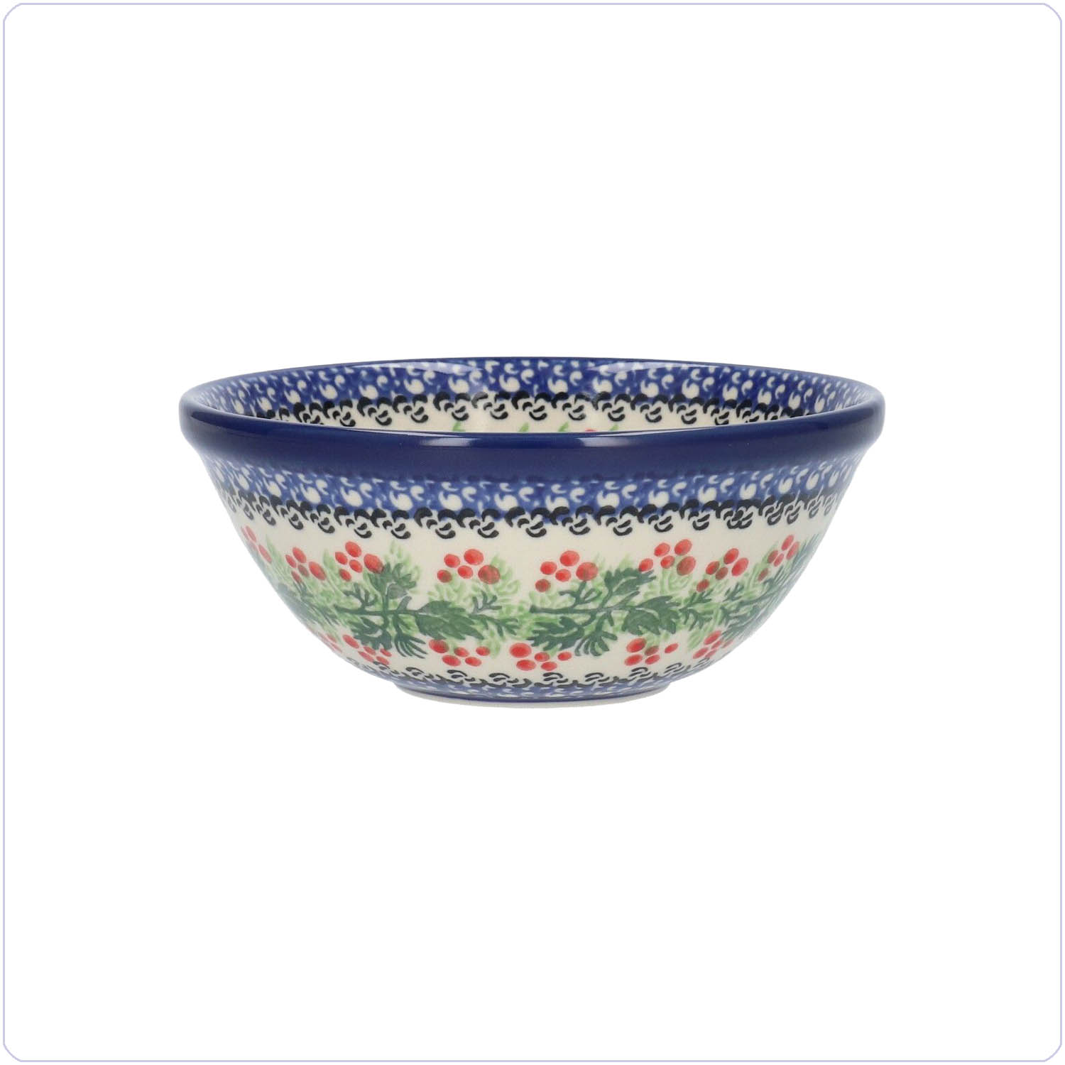 Bunzlau Diep bakje 450ml Ø14 (1059) - Holly Berry (2650)