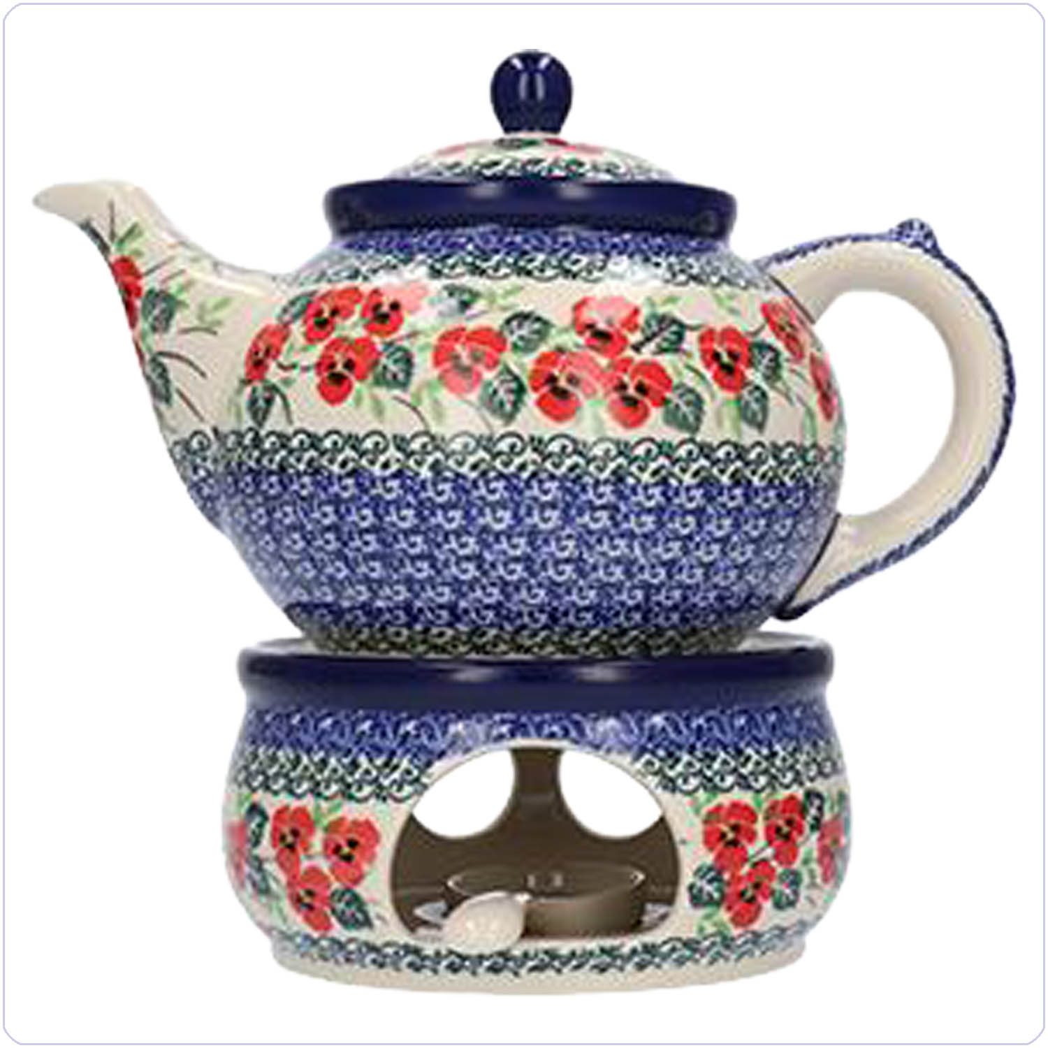 Bunzlau Theepot 1300ml (1060) - Romance (2538)