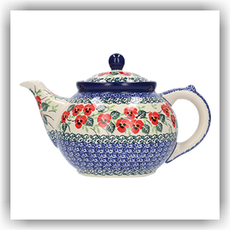 Bunzlau Theepot 1,3ltr (1060) - Romance (2538)