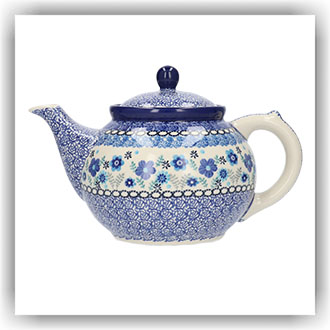 Bunzlau Theepot 1,3ltr (1060) - Floral Ballet (3397)