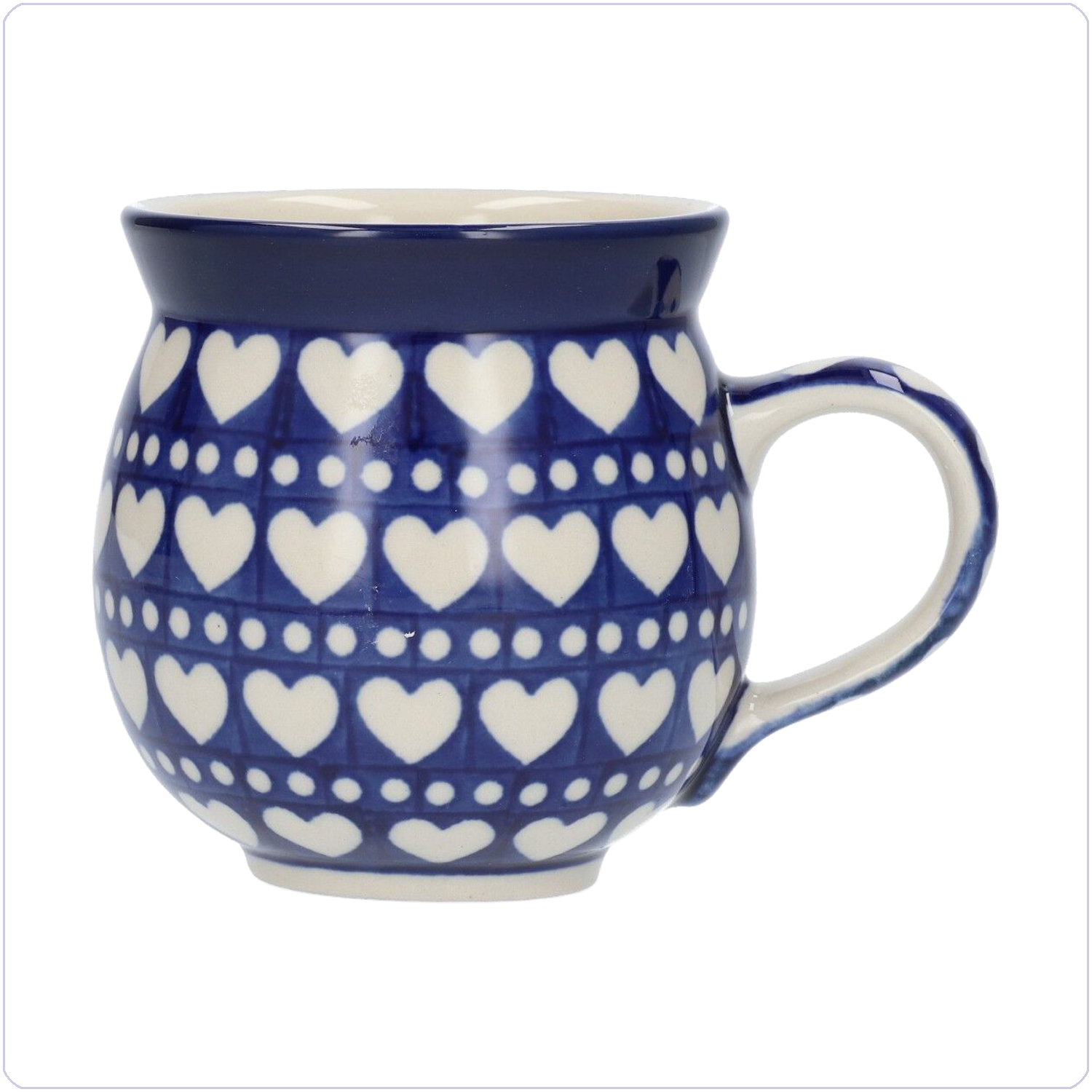 Bunzlau Bolle Mok 370ml (1070) - Blue Valentine (375E)