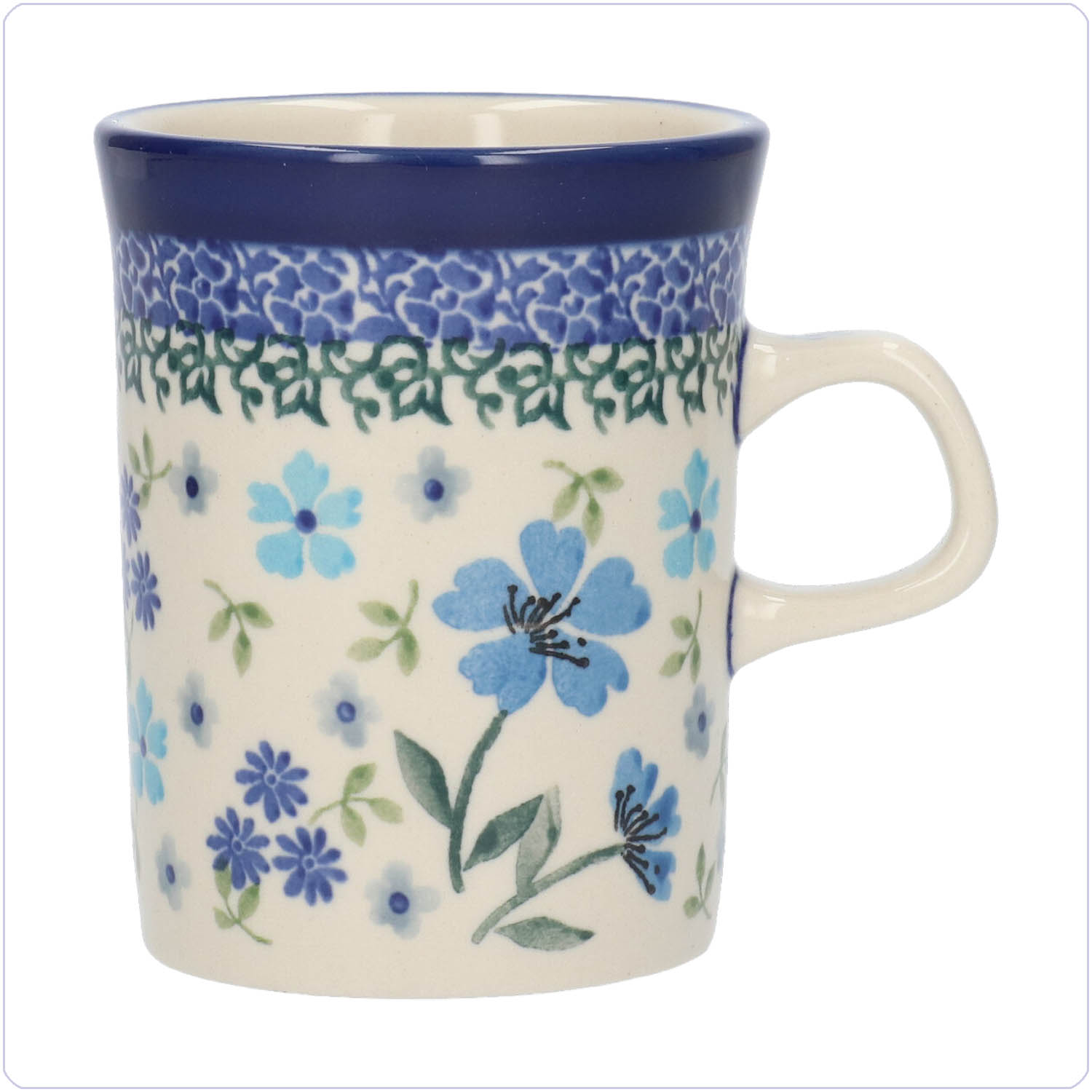 Bunzlau Rechte beker 250ml (1074) - Blossom Field (3509)