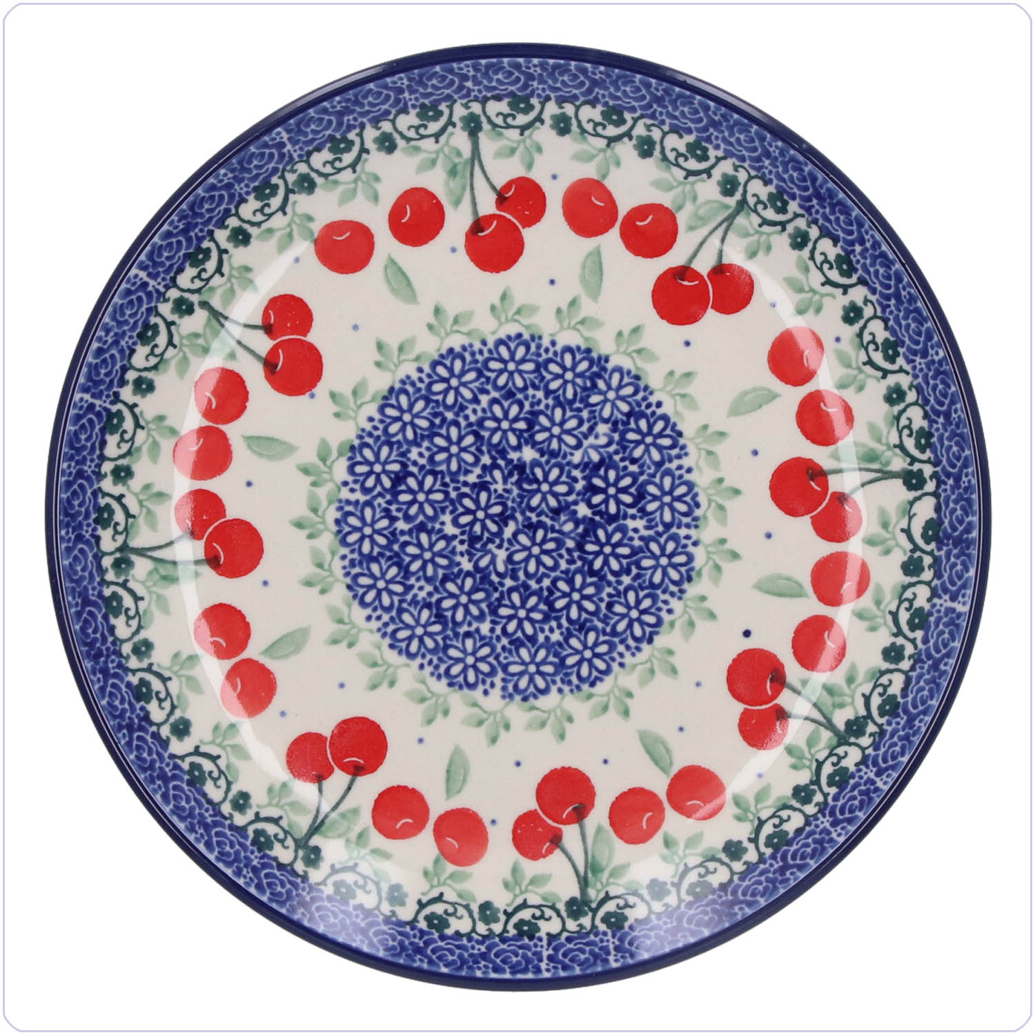 Bunzlau Ontbijtbord Ø20cm (1086) - Cherry. (3496)