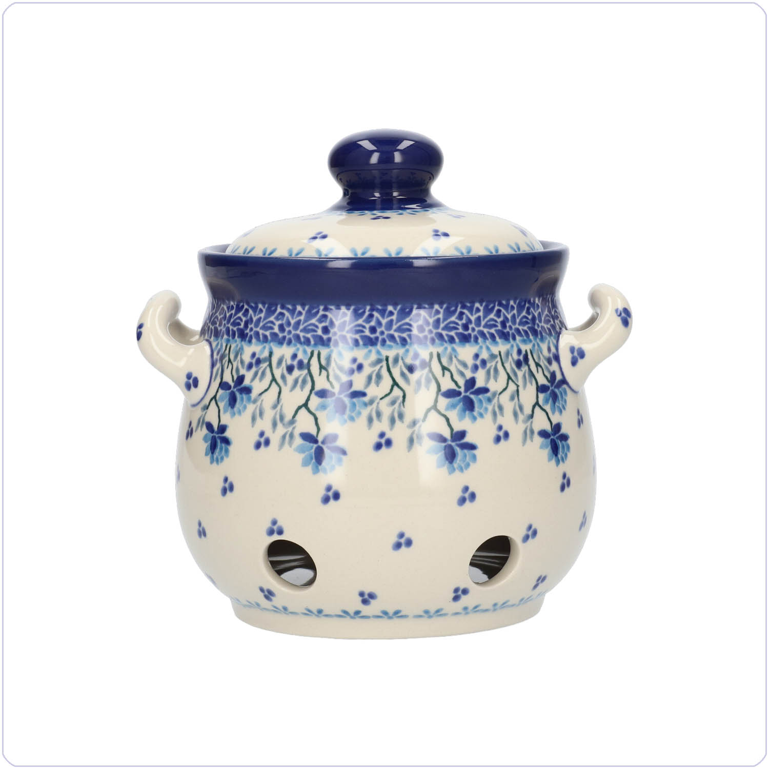 Bunzlau Knoflookpot 15 cm hoog (1179) - Daydream (2524)