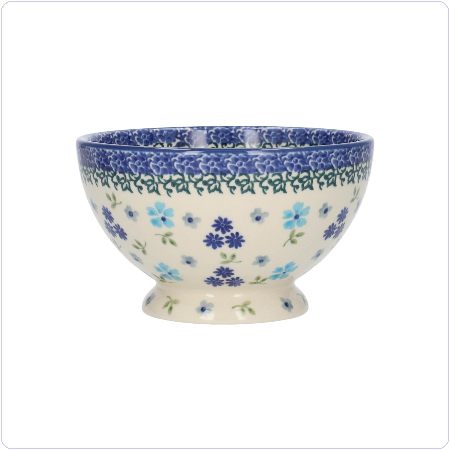 Bunzlau Schaaltje voet 630ml Ø14,5 (1206) - Blossom Field (3509)