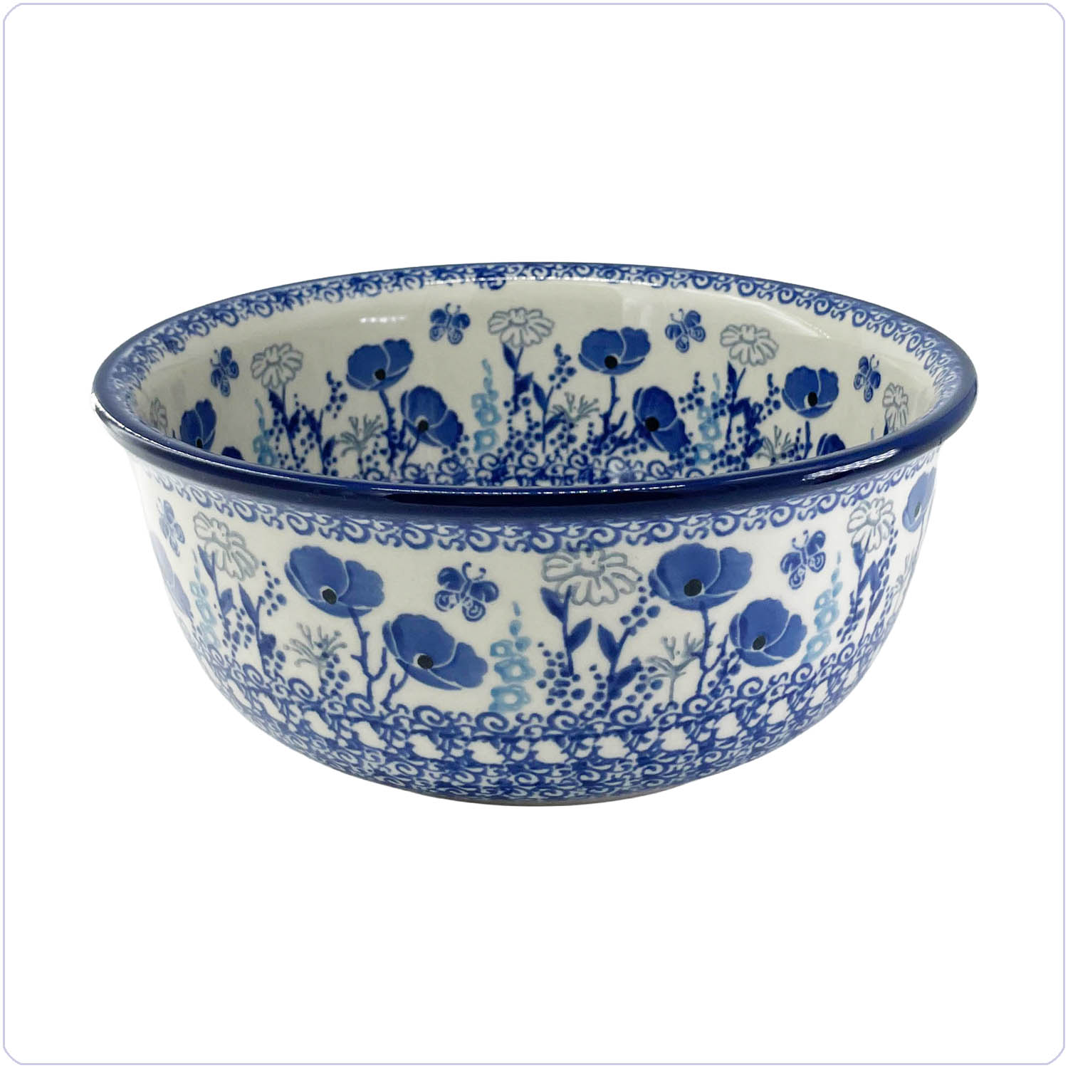 Bunzlau Saladeschaal Ø20cm (1211) - Garden of Joy (2902)