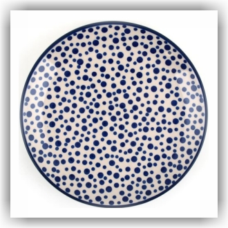 Bunzlau Dinerbord Ø26,5cm (1223) - Crazy Dots (1813)