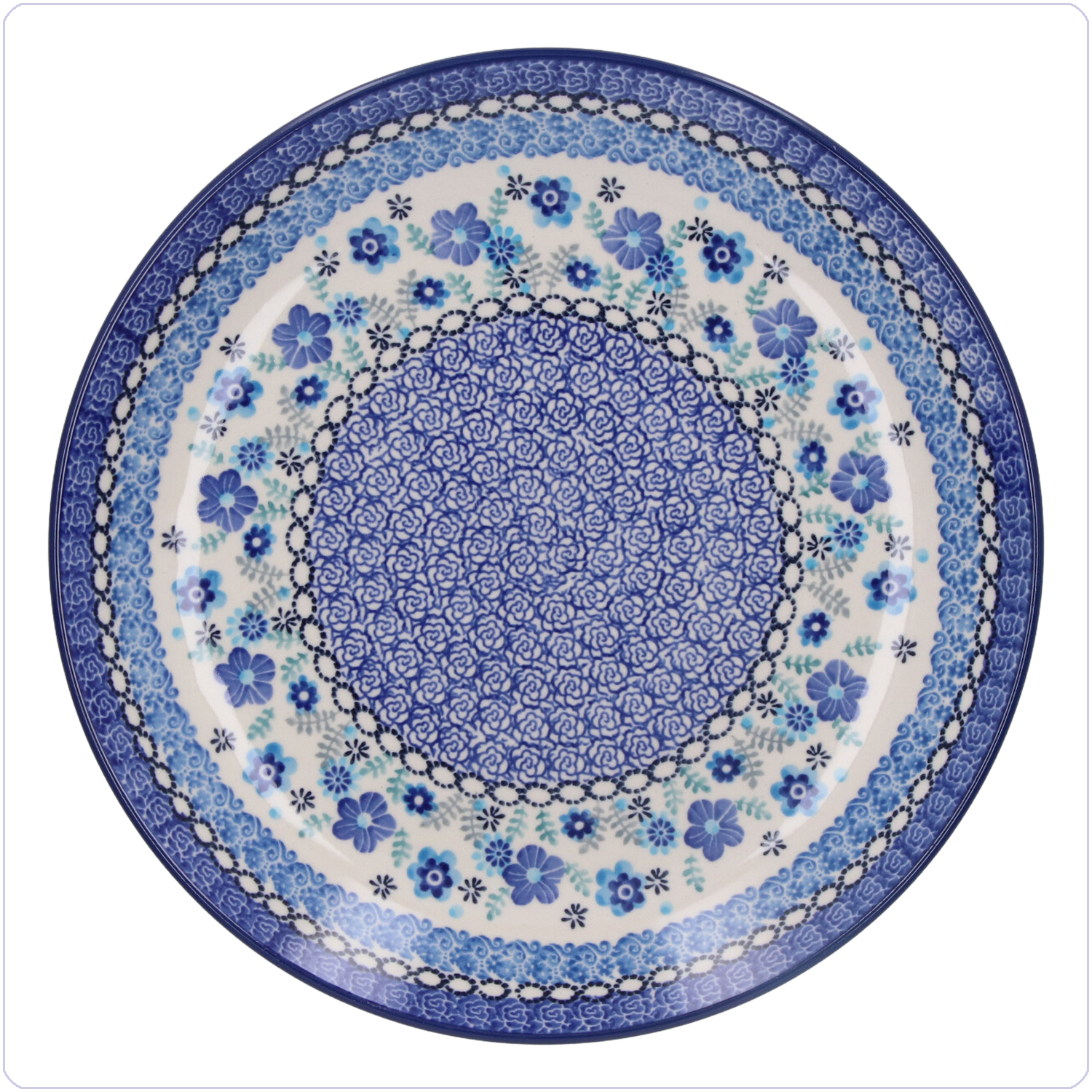 Bunzlau Dinerbord Ø26,5cm (1223) - Floral Ballet (3397)