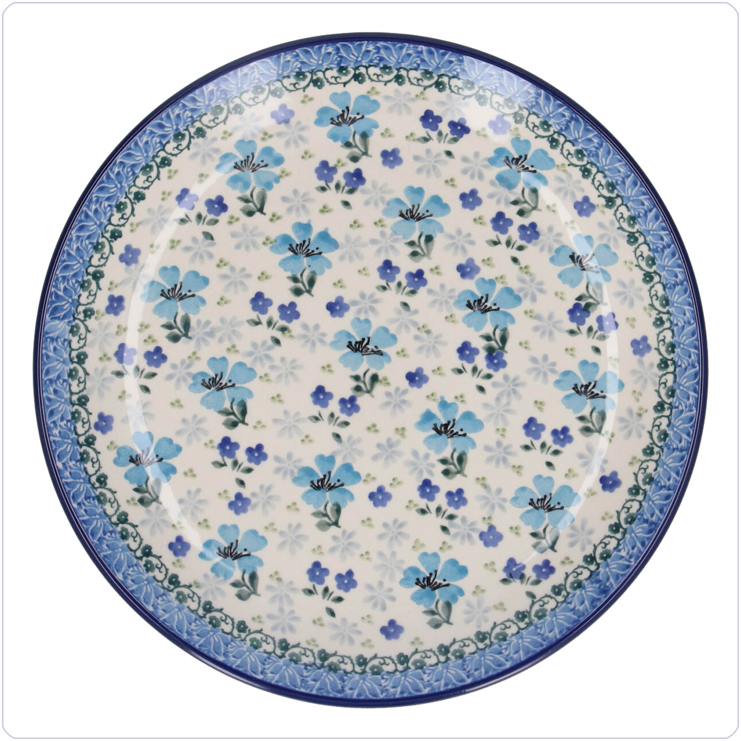 Bunzlau Dinerbord Ø26,5cm (1223) - Hidden Garden (3504)