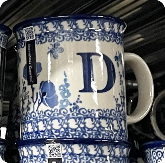 Bunzlau Alfabetbeker 300ml (1236) -  (D290)