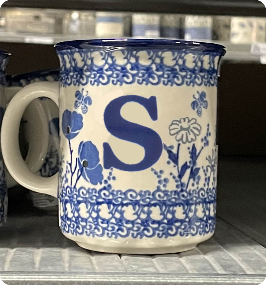 Bunzlau Alfabetbeker 300ml (1236) -  (S290)