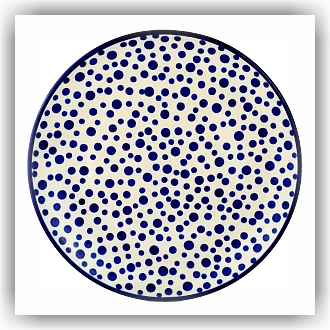 Bunzlau Dinerbord Ø25,5cm (1257) - Crazy Dots (1813)