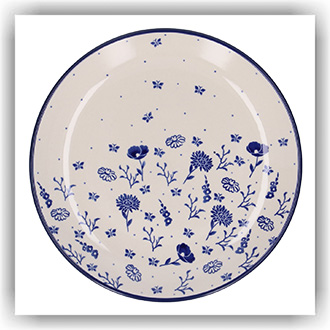 Bunzlau Dinerbord Ø25,5cm (1257) - Flower Festival (2888)