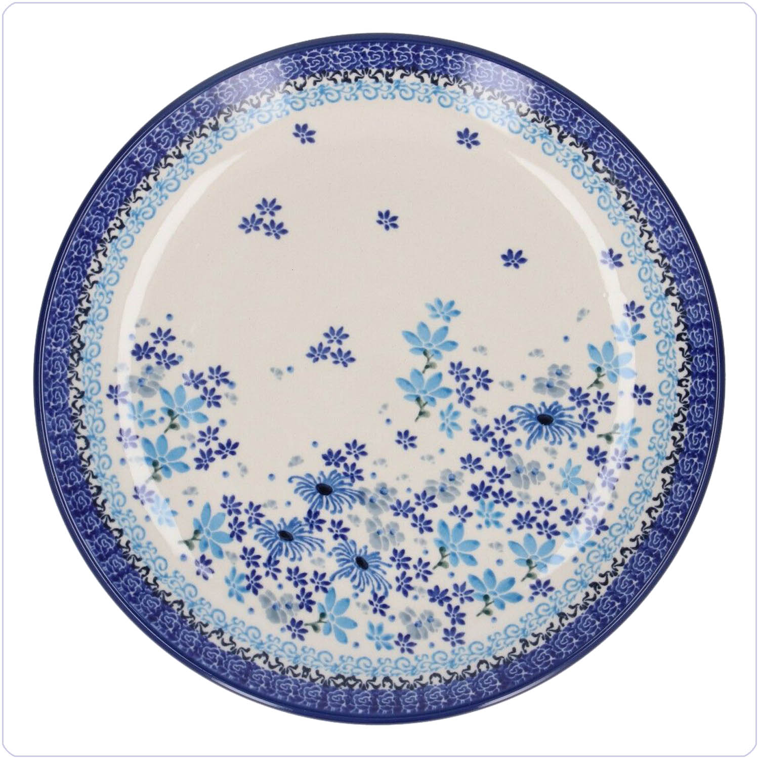 Bunzlau Dinerbord Ø25,5cm (1257) - Flower Valley (3508)