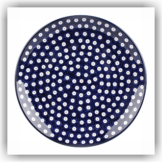 Bunzlau Dinerbord Ø25,5cm (1257) - Blue Eyes (71)