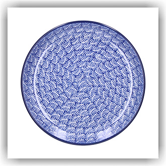 Bunzlau Gebaksbordje Ø16cm (1261) - Waves (2965)