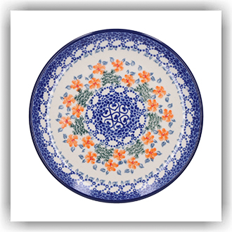 Bunzlau Gebaksbordje Ø16cm (1261) - Orange Blossom (3368)