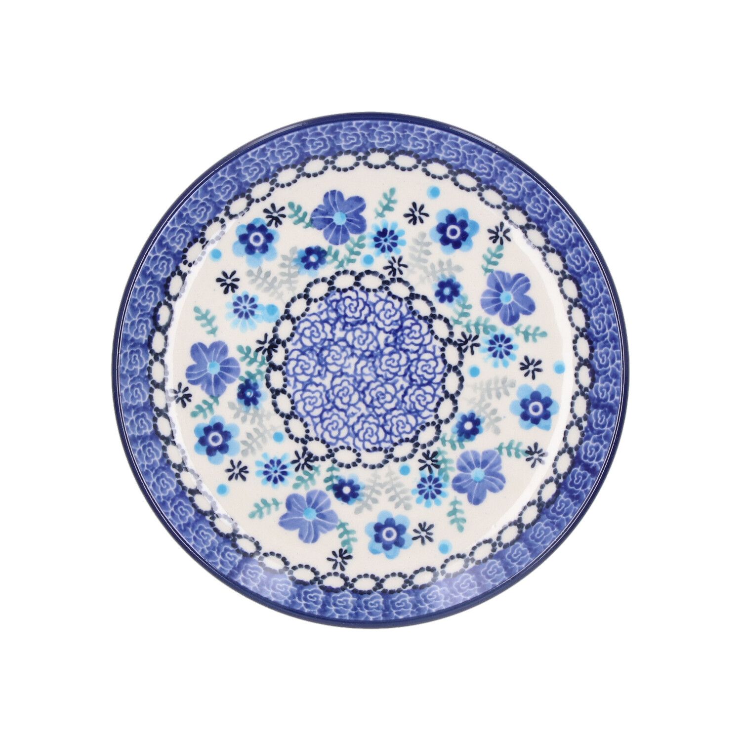 Bunzlau Gebaksbordje Ø16cm (1261) - Floral Ballet (3397)