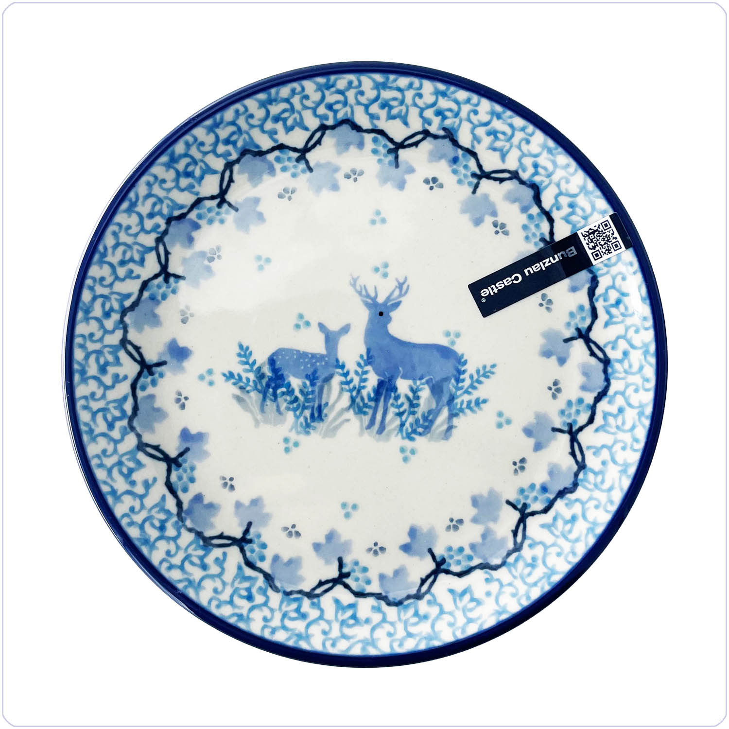 Bunzlau Gebaksbordje Ø16cm (1261) - Deers (3436)