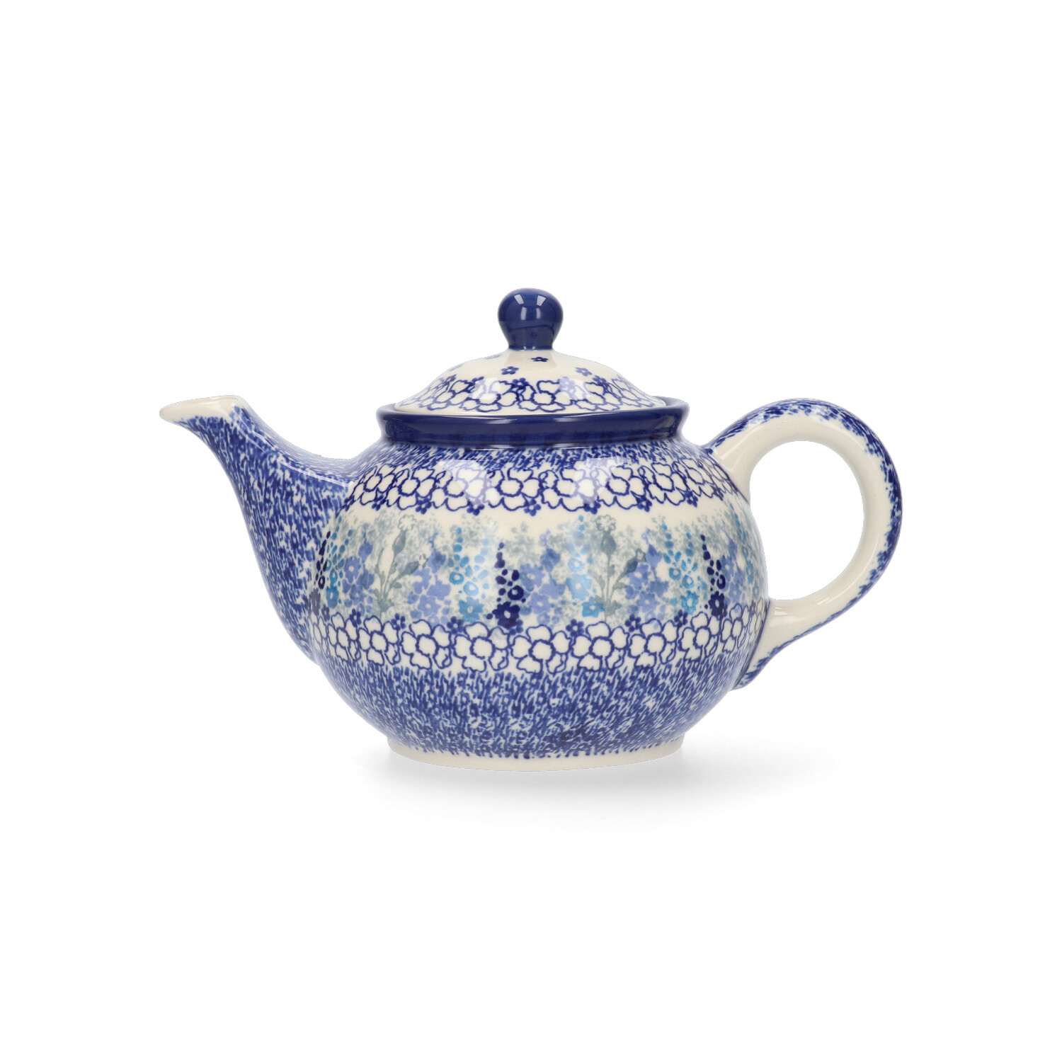 Bunzlau Theepot 900ml (1264) - Delphinium (3315)