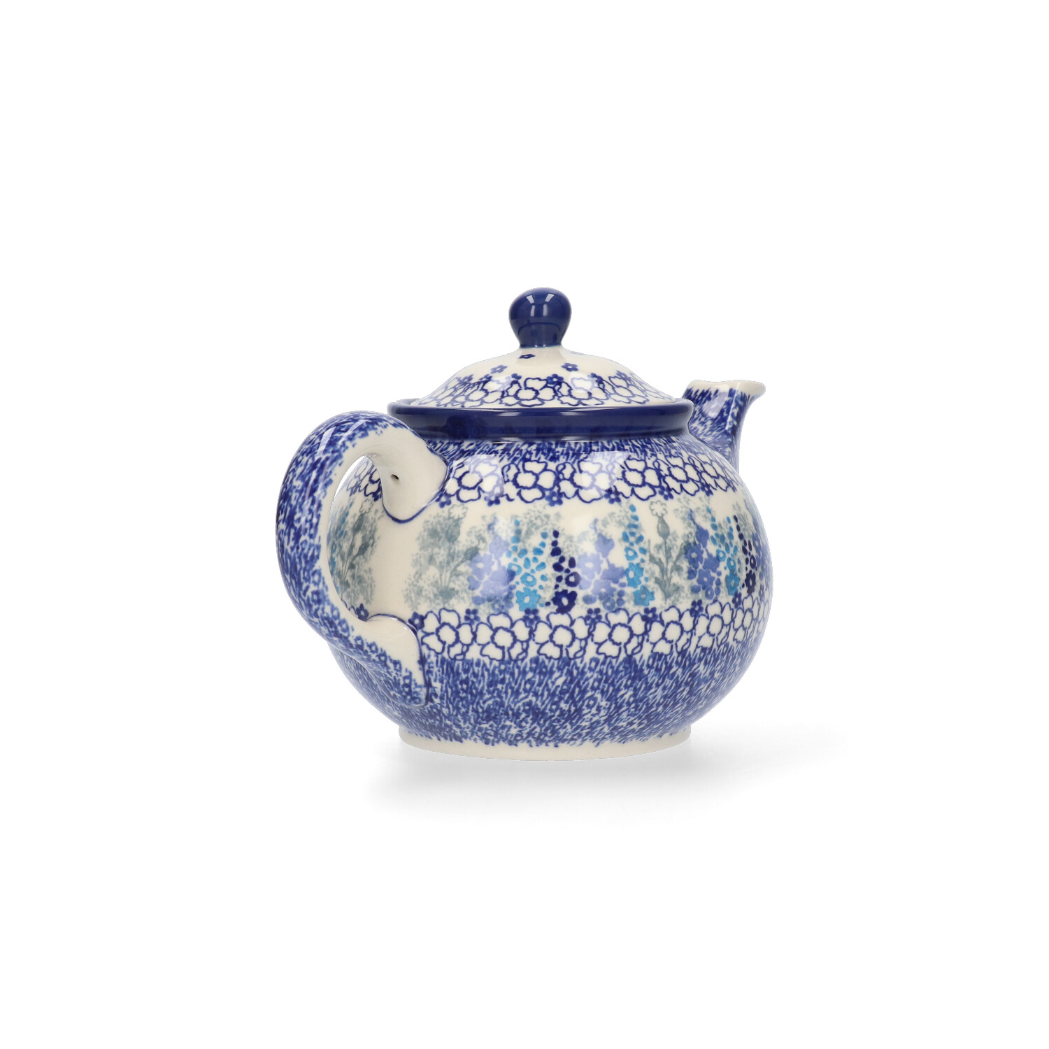 Bunzlau Theepot 900ml (1264) - Delphinium (3315)