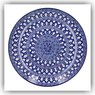 Bunzlau Lunchbord Ø23,5cm (1266) - Blue Harbour (3306)