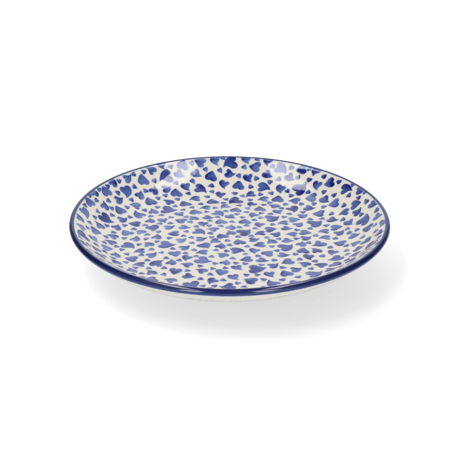 Bunzlau Lunchbord Ø23,5cm (1266) - Dancing Hearts (3411)