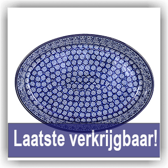 Bunzlau Ovale ovenschaal 30x21,5cm (1297) - Lace (884)
