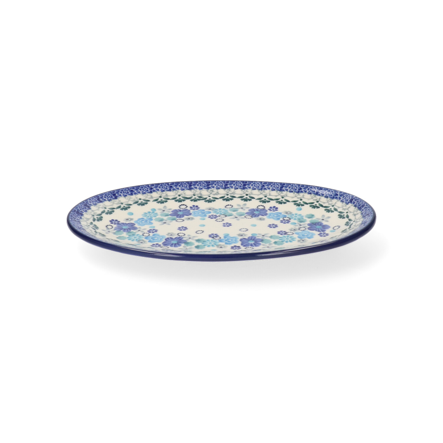 Bunzlau Ovaal bordje 21x12cm (1301) - Blossom Breeze (3396)