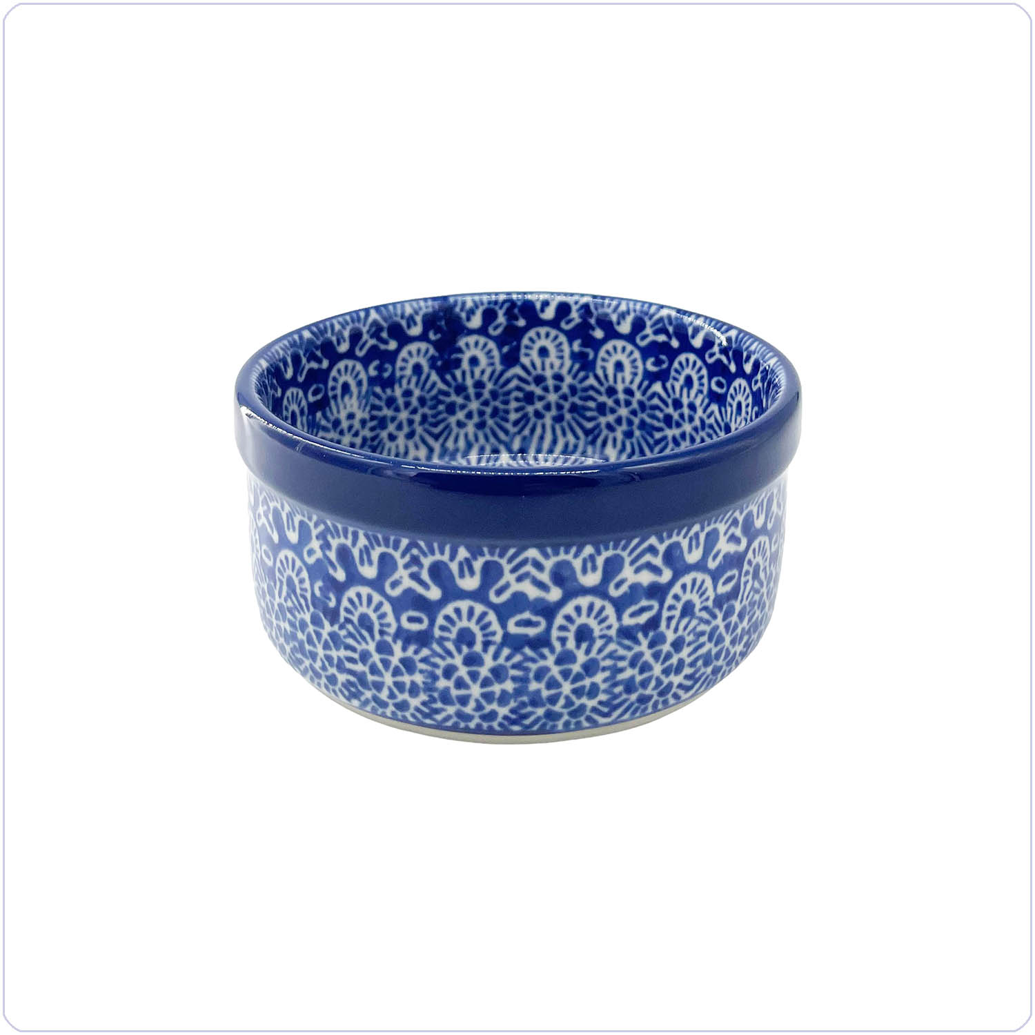 Bunzlau Ramekin bakje - Ø10cm (1327) - Lace (884)