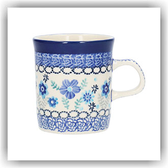 Bunzlau Rechte beker 150ml (1328) - Floral Ballet (3397)