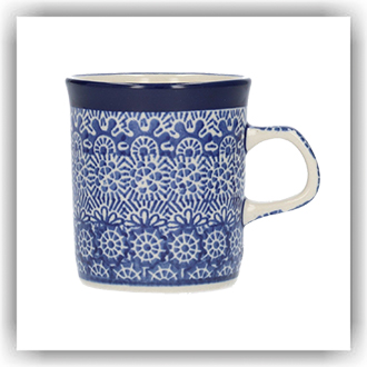 Bunzlau Rechte beker 150ml (1328) - Lace (884)
