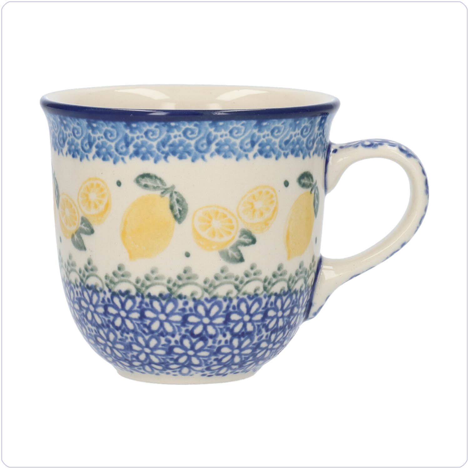 Bunzlau Tulp senseo mok 200ml (1342) - Lemons (3495)