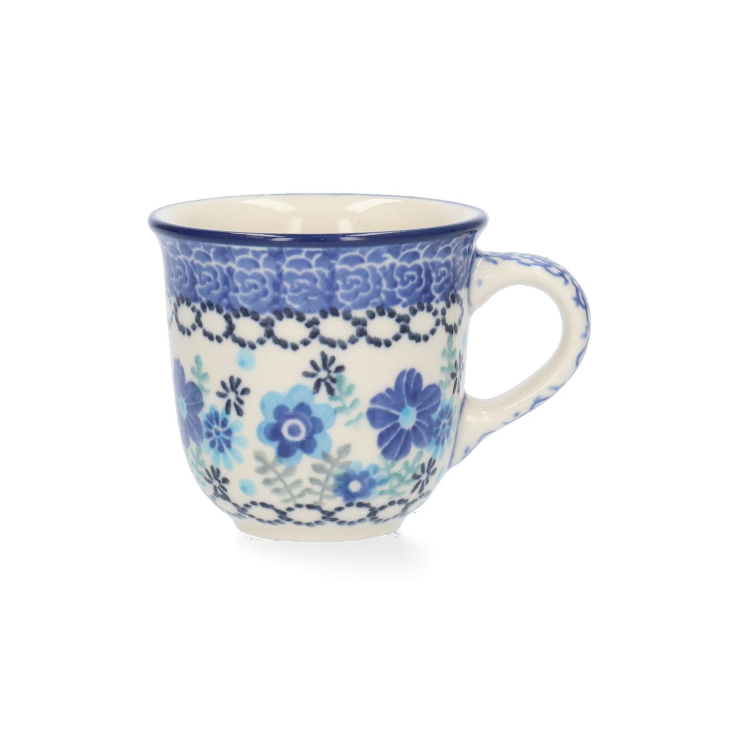 Bunzlau Tulp espresso beker 70ml (1377) - Floral Ballet (3397)