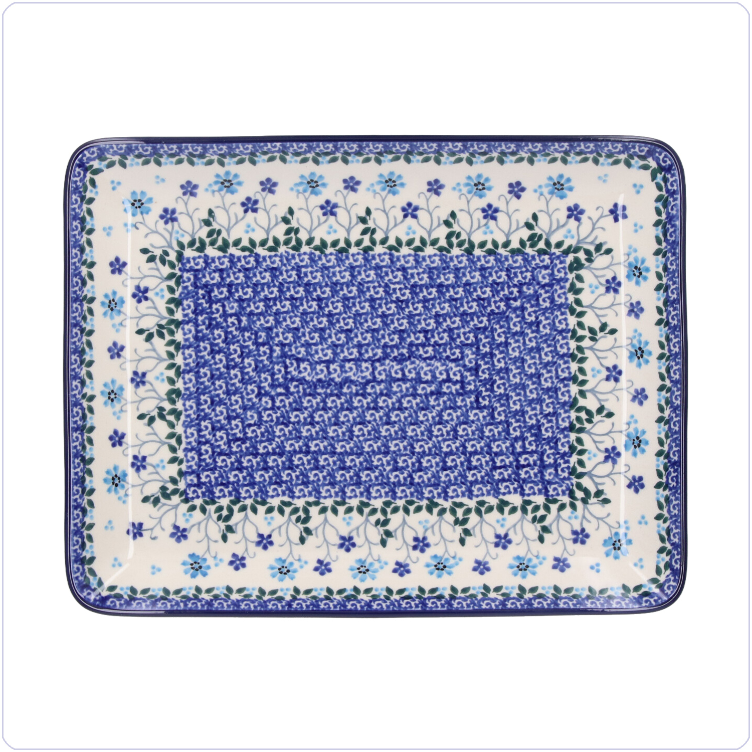 Bunzlau Rechthoekig bord L (1399) - Spring Hill (2785)