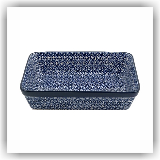 Bunzlau Ovenschaal 22x28cm (1405) - Indigo (2396)