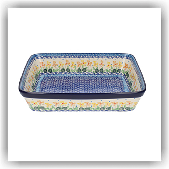 Bunzlau Ovenschaal 22x28cm (1405) - Spring Joy (2753)