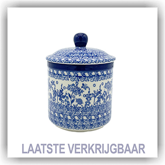 Bunzlau Pot met deksel (1407) -  (2895)